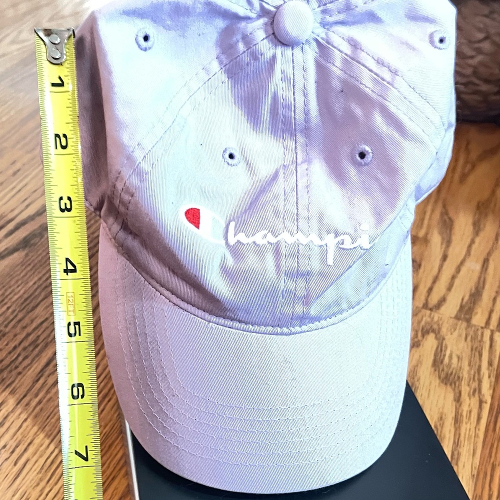 Champion Women's Lifestyle Sport Adjustable Cap Pastel Purple Baseball Hat - Picture 8 of 12